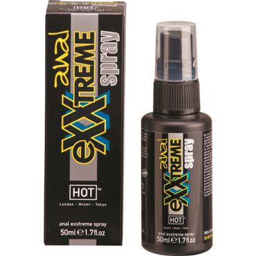 Hot Exxtreme Glide Anal Spray, 50 мл Силиконовый спрей для анального секса