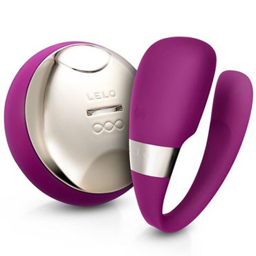 Lelo Tiani 3, фиолетовый Усовершенствованный вибромассажер для пар, с дистанционным управлением