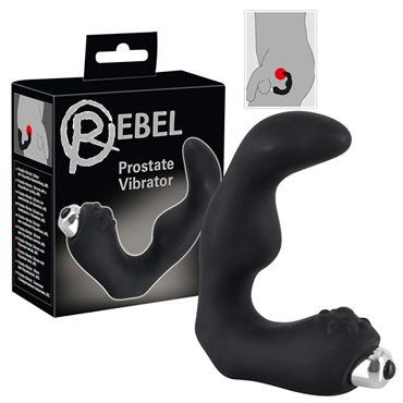 Rebel Prostate Vibrator, черный Вибростимулятор простаты