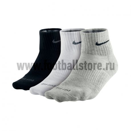 Носки Nike Комплект носков Nike 3PPK D-F Lightweight QTR SX4847-901