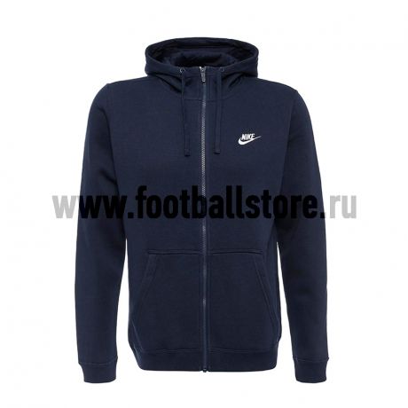 Свитера/Толстовки Nike Толстовка Nike M NSW Hoodie FZ FLC Club 804389-451