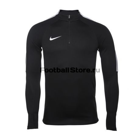 Свитера/Толстовки Nike Свитер тренировочный Nike M NK Dry SQD17 Dril Top LS 831569-010