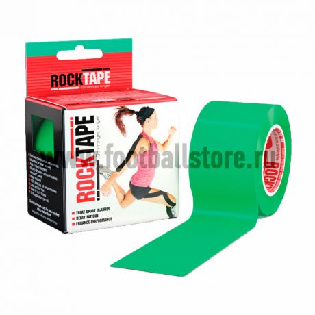 Медицина Rocktape Тейп Rocktape, classic, зеленый 5см х 5м