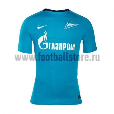 Zenit Nike Оригинальная домашная футболка сезона 2017/2018 855875-498