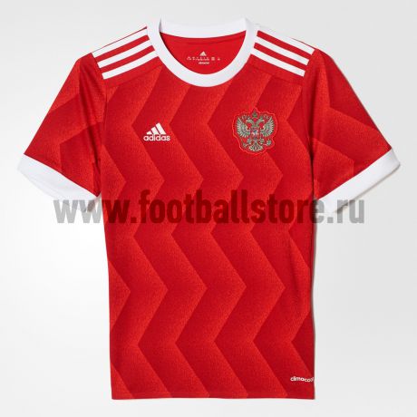 Клубная продукция Adidas Футболка подростковая Adidas Russia Home BR6586