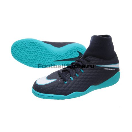 Обувь для зала Nike Обувь для зала Nike HypervenomX Phelon 3 DF IC 917768-414