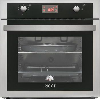 Встраиваемый газовый духовой шкаф Ricci RGO 650 IX
