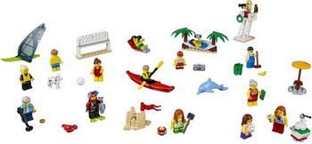 Конструктор Lego CITY Town Отдых на пляже 60153