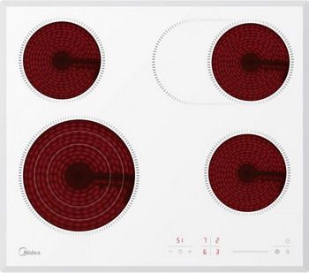 Встраиваемая электрическая варочная панель Midea MCH 64767 FW