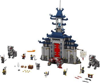 Конструктор Lego Ninjago: Храм Последнего великого оружия 70617