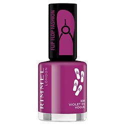 RIMMEL Лак для ногтей 60 Seconds Flip Flop № 336 Violet En Vogue