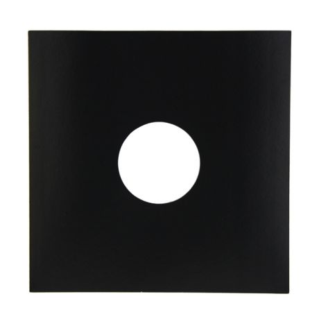Конверт для виниловых пластинок Audiocore 12  Paper Cover Hole Record Sleeve Black (1 шт.) (внешний)