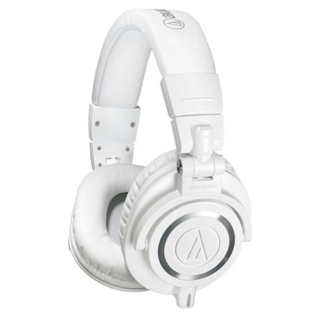 Охватывающие наушники Audio-Technica ATH-M50x White