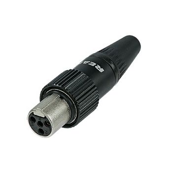 Разъем XLR Neutrik Rean RT4FCT-B