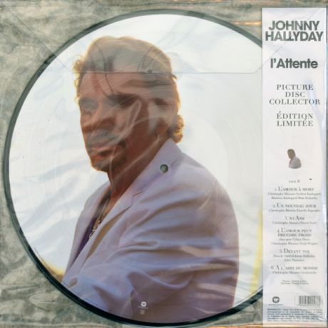 Johnny Hallyday Johnny Hallyday - L'attente (picture Disc)