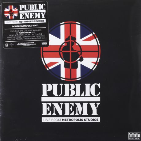 Public Enemy Public Enemy - Live From Metropolis Studios (2 LP)