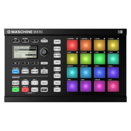 MIDI-контроллер Native Instruments Maschine Mikro Mk2 Black