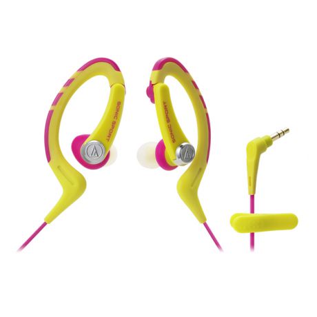 Внутриканальные наушники Audio-Technica ATH-SPORT1 Yellow/Pink