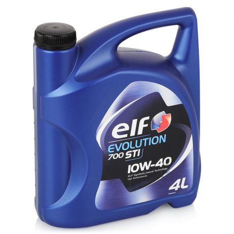 Моторное масло ELF Evolution 700 STI 10W/40, 4 л, полусинтетическое