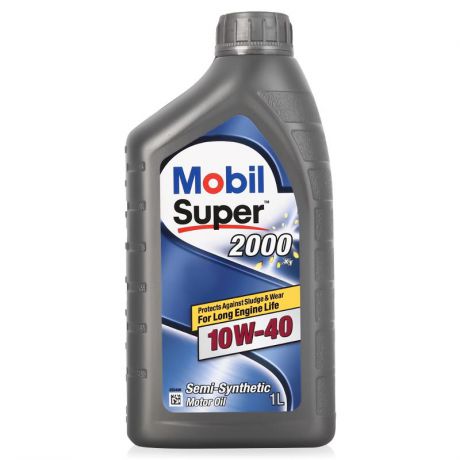 Моторное масло Mobil SUPER 2000 X1 10W-40, 1 л, полусинтетическое