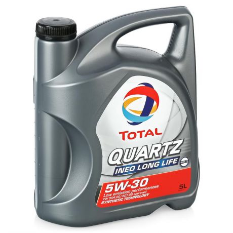 Моторное масло Total Quartz Ineo Long Life 5W/30, 5 л, синтетическое