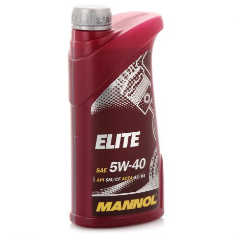 Моторное масло Mannol Elite 5W/40, 1 л, синтетическое