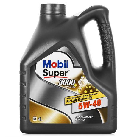 Моторное масло Mobil SUPER 3000 X1 5W-40, 4 л, синтетическое