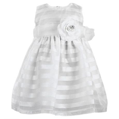 Платье Crayon kids fashion BC960, размер 86-92 см, цвет белый