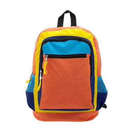 Рюкзак 3D Bags Оранжевое настроение, оранжевый с синим