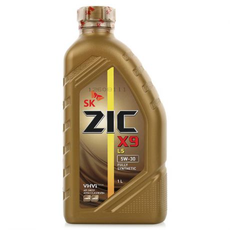 Моторное масло ZIC X9 LS 5W-30 1л синтетическое