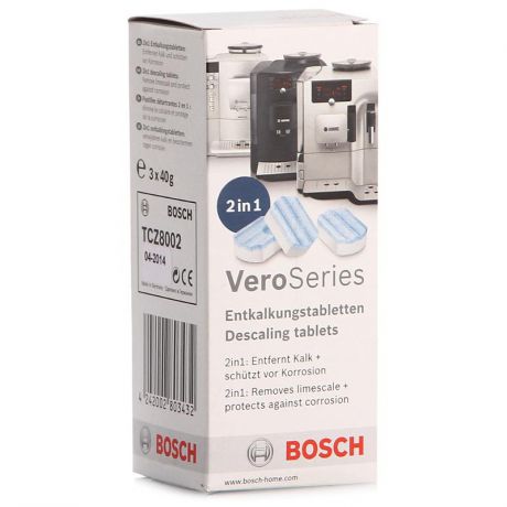таблетки для кофемашин Bosch TCZ 8002