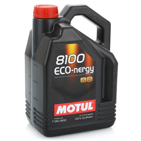 Моторное масло MOTUL 8100 Eco-nergy 0W-30, 5 л, синтетическое