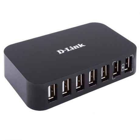 концентратор USB 2.0 D-Link DUB-H7/B на 7 портов