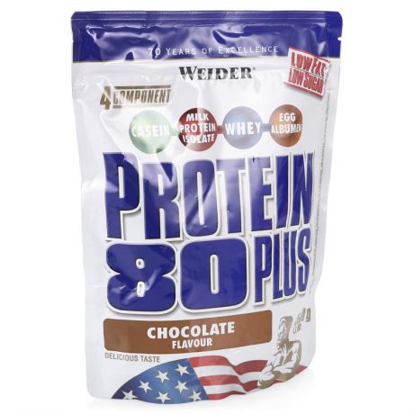 Протеин Weider Protein 80+ (шоколад) 500 г
