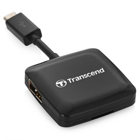 внешний картридер Transcend TS-RDP9K, micro-USB OTG