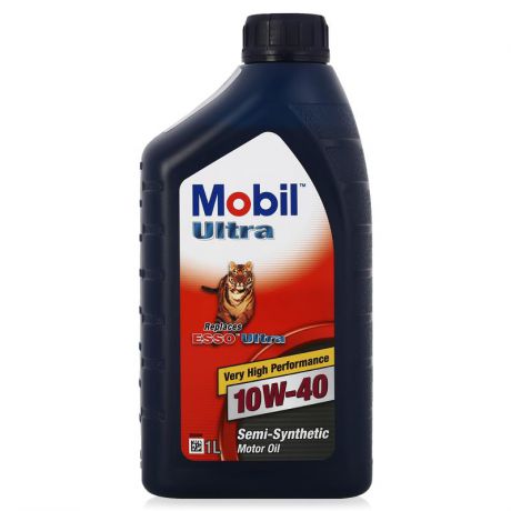 Моторное масло Mobil ULTRA 10W-40, 1 л, полусинтетическое
