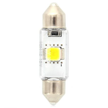 Лампа светодиодная Philips Fest T10,5x38 4000K X-tremeVision LED 1W, 1 шт, 12858 4000KX1