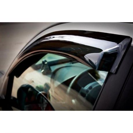 Дефлекторы окон SkyLine Toyota Hilux Double Cab / VIGO 4dr 04-10, 10-, комплект 4шт, SL-WV-434