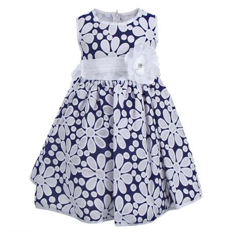 Платье Crayon kids fashion 964, размер 104-110 см, цвет синий