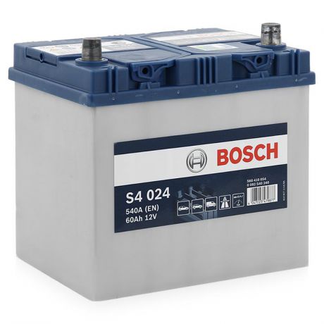 Аккумулятор BOSCH S4 024 Silver 560 410 054