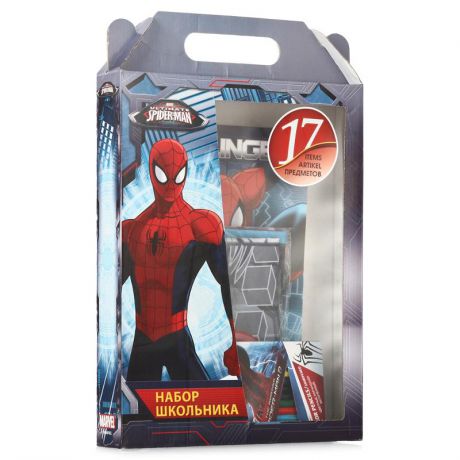 Набор для творчества в картонной коробке Spider-man Classic