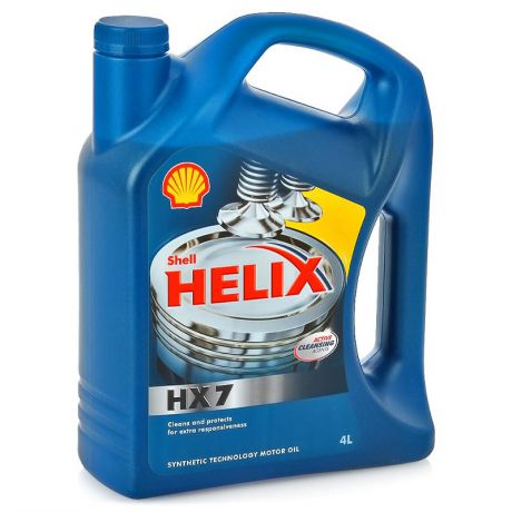 Моторное масло Shell Helix HX7 5W/30, 4л, полусинтетическое