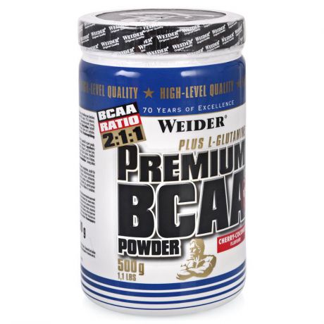 Аминокислоты BCAA Weider Premium BCAA Powder (вишня - кокос) 500 г