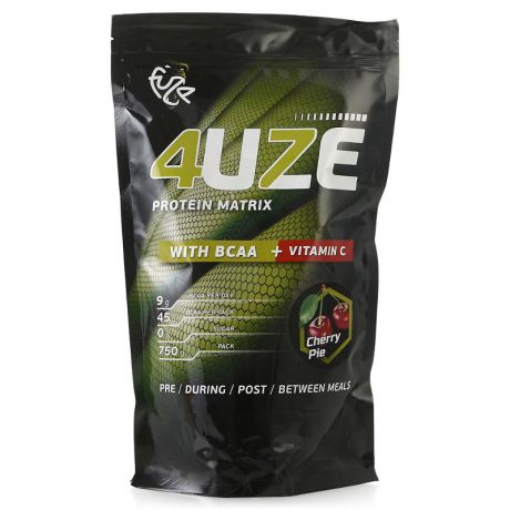 Протеин FUZE + BCAA, вишневый пирог, 750 г