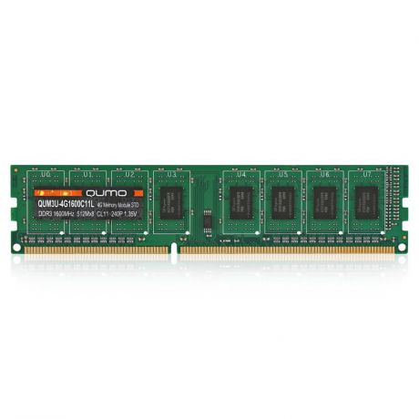 DIMM DDR3L, 4ГБ, Qumo