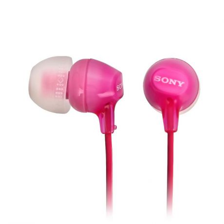 Наушники Sony MDR-EX15APPI, розовый с микрофоном