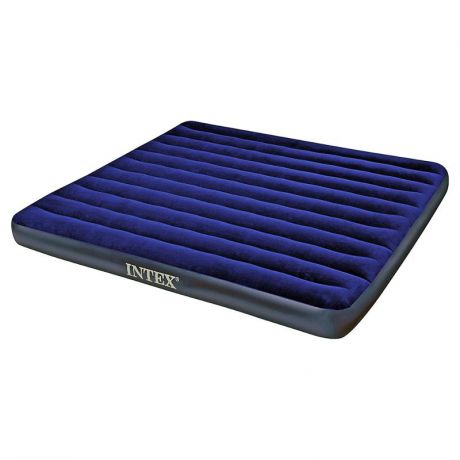 Кровать надувная INTEX Royal 68755, 203х183х22см, синий