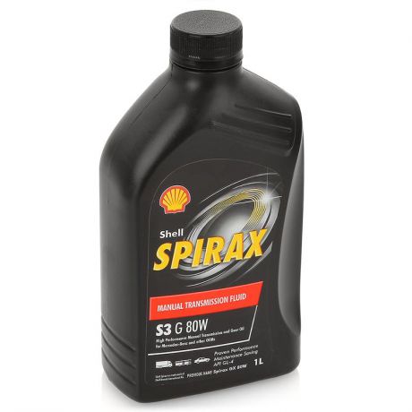 Трансмиссионное масло 80W Shell Spirax S3 G, 1 л