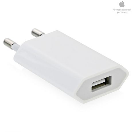 Сетевое зарядное устройство Apple USB Power Adapter, 1А, 1 USB, белый