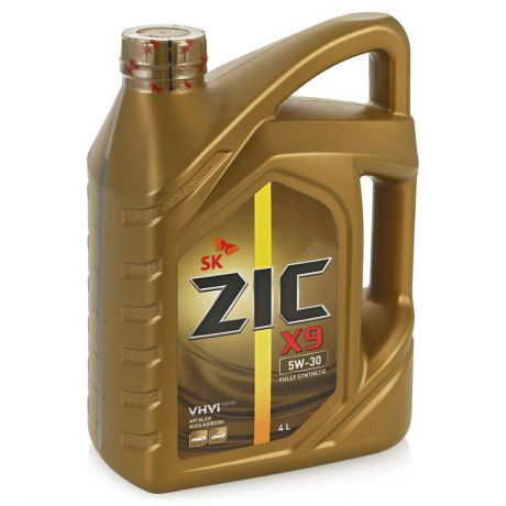 Моторное масло ZIC X9 5W-30 4л синтетическое